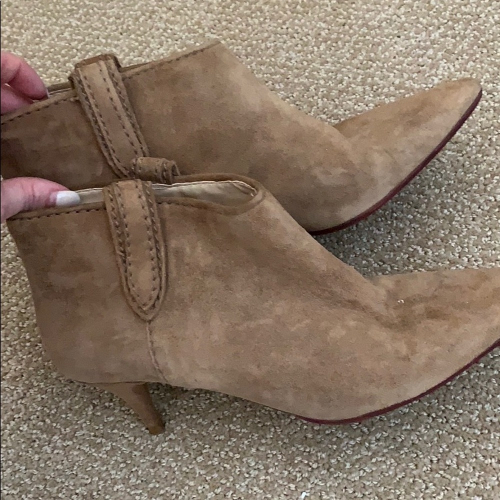 Zara suede booties